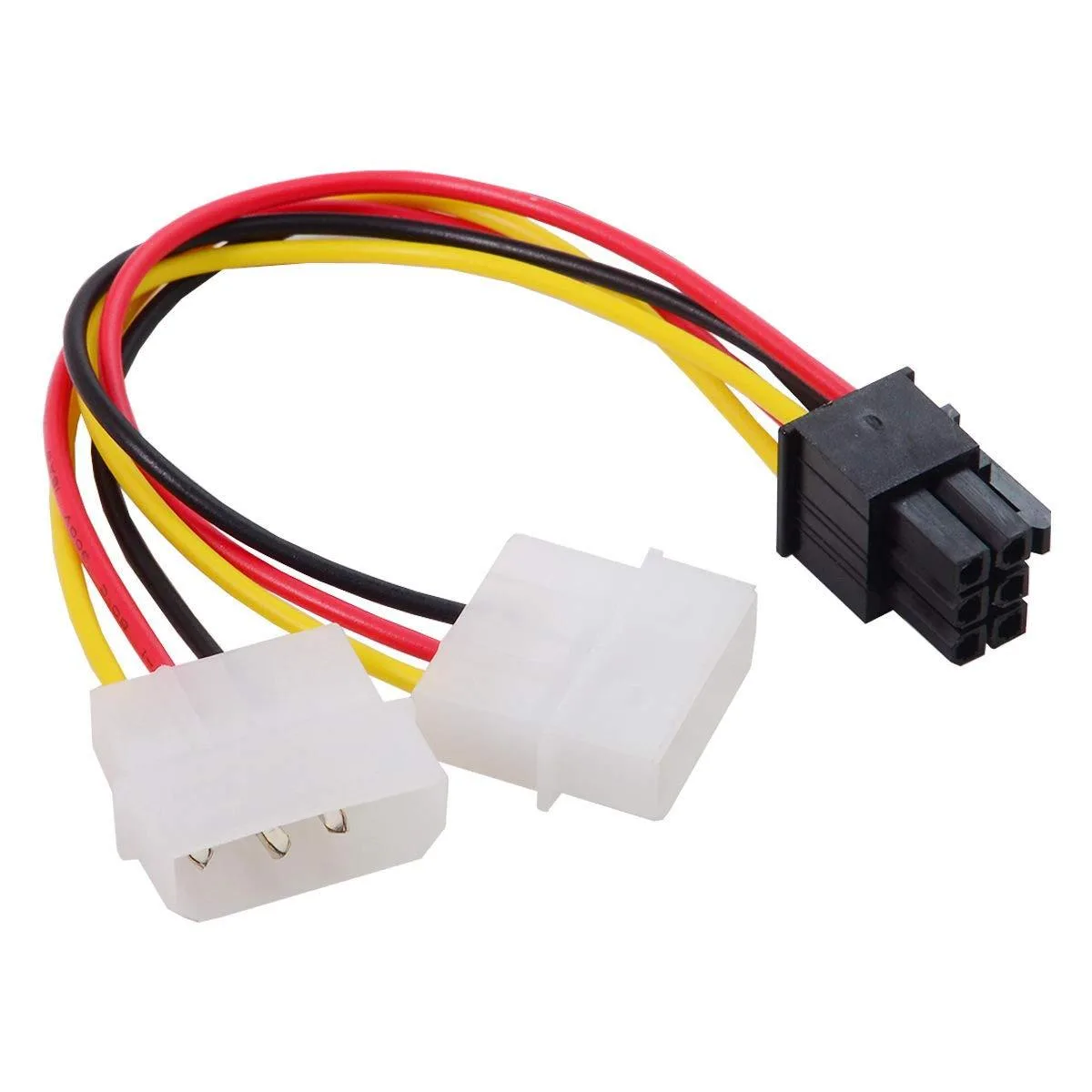 Vszerda Vszerda HX-SA-027 Dual 4Pin to PCIe 6Pin Power Adapter Cable — product photo