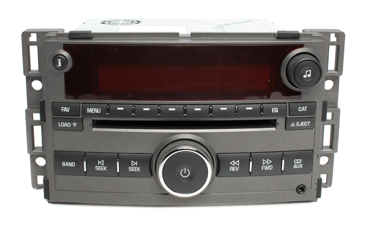 1 Factory Radio 1 Factory Radio 15948189 OEM AM/FM CD MP3 Receiver AUX 2007-2008 Saturn Aura — product photo