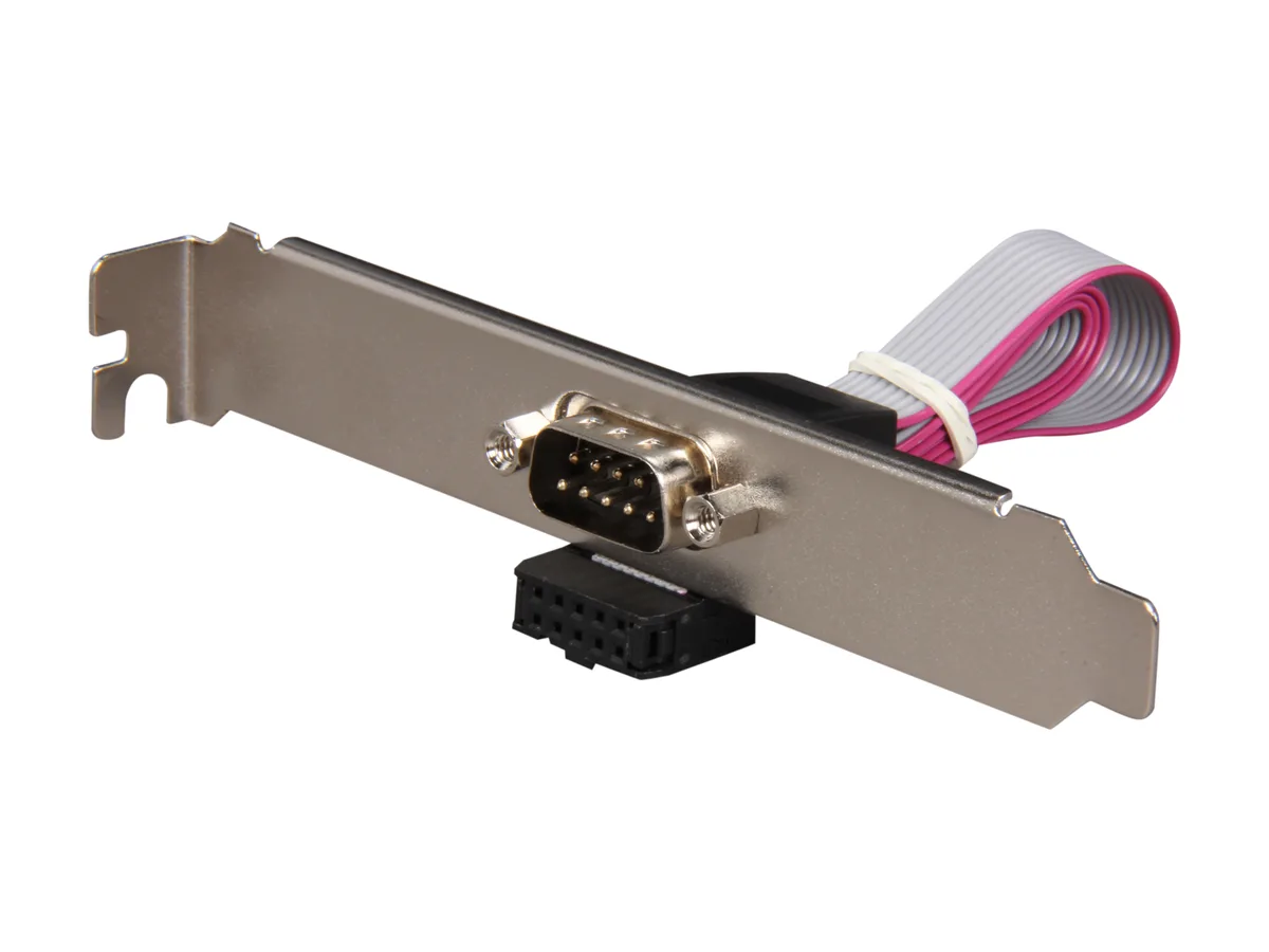 STARTECH STARTECH PLATE9M16 DB-9 Male to 10-pin IDC Motherboard Adapter — product photo