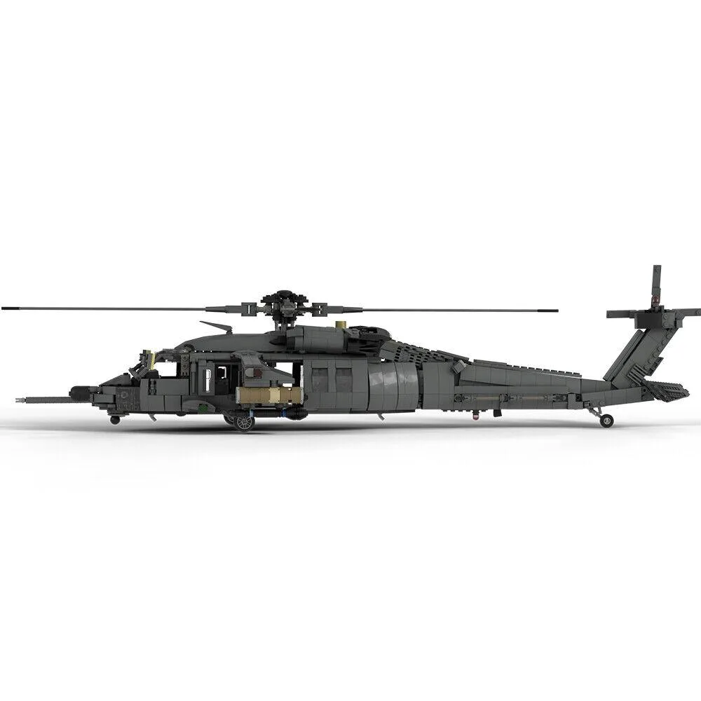 ZITIANYOUBUILD ZITIANYOUBUILD MOC-96093 Iconic Helicopter Building Set 1547 Parts — product photo