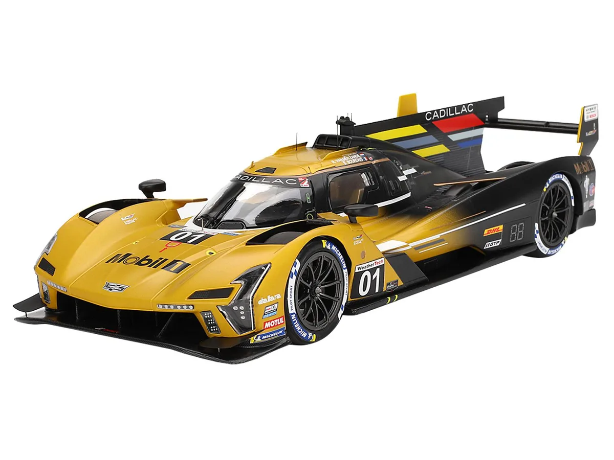 Top Speed Top Speed Cadillac V-Series.R #01 2nd Place 12 Hours Sebring 2024 1/18 Model Car — product photo
