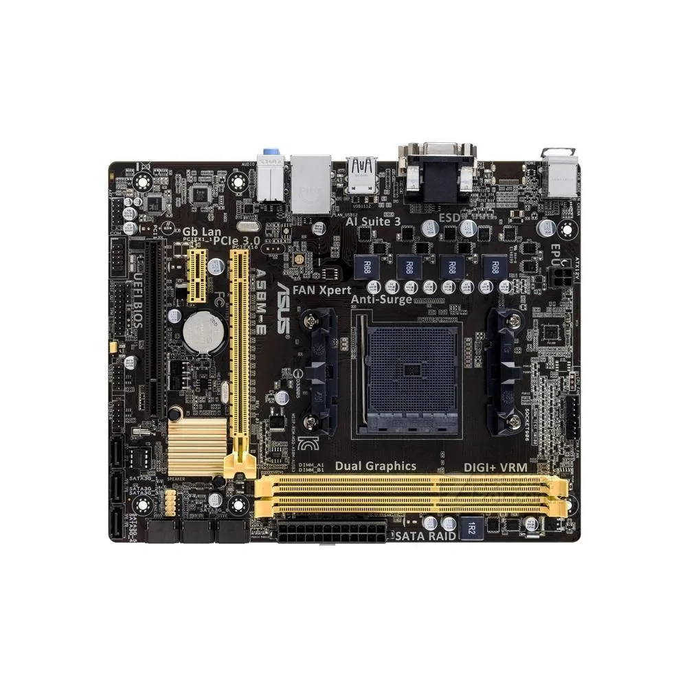 ASUS ASUS A58M-E AMD A58 DDR3 32GB Micro ATX Motherboard — product photo