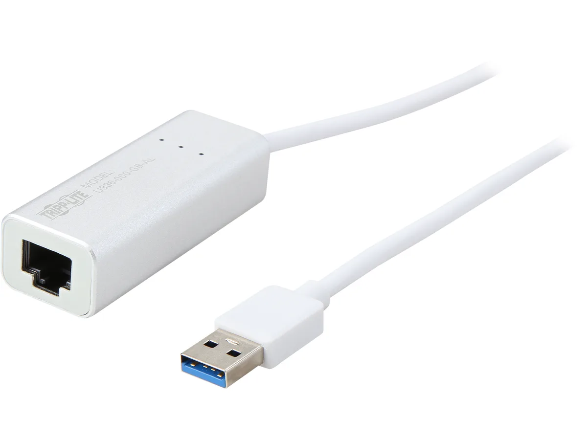 Tripp Lite Tripp Lite U336-000-GB-AL USB 3.0 to Gigabit Ethernet Adapter — product photo