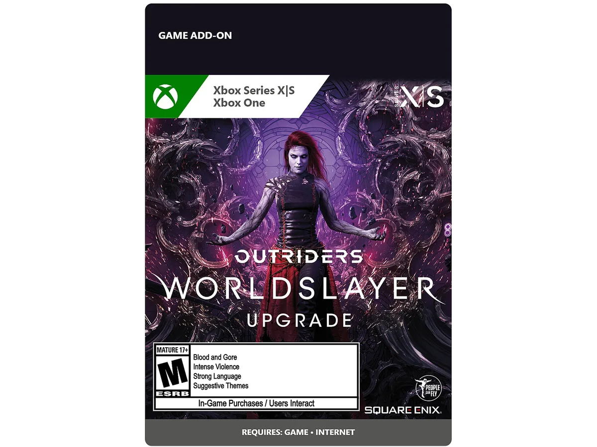 SQUARE ENIX USA SQUARE ENIX USA 7D4-00644 Outriders Worldslayer Upgrade downloadable game — product photo
