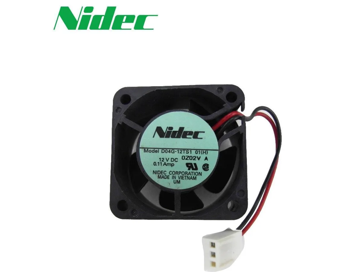 Fans Fans D04G-12TS1 12V axial case fan 40x40x20mm — product photo