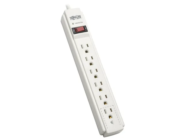 Tripp Lite Tripp Lite TLP606 6-outlet surge protector 6 ft 790 J — product photo