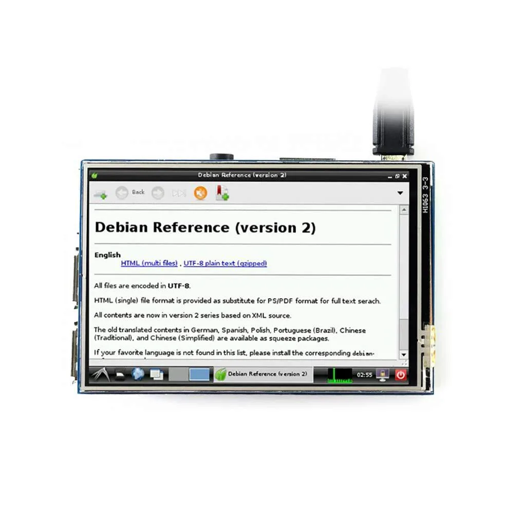 LORDWORLD LORDWORLD 3.5 inch Touch Screen IPS TFT LCD 320x480 Resistive development board — product photo