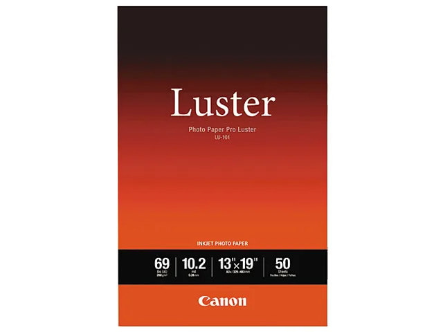 Canon Canon LU-101 Luster Photo Paper 13 x 19 in 50 sheets — product photo