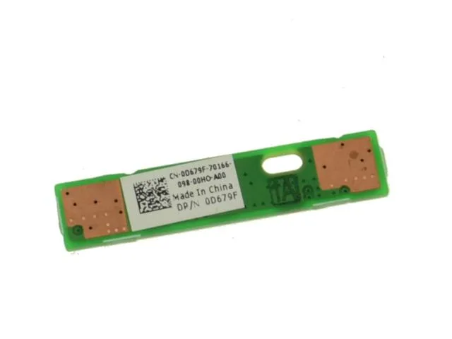 Small green circuit board with status LED lights for Dell Latitude E5500