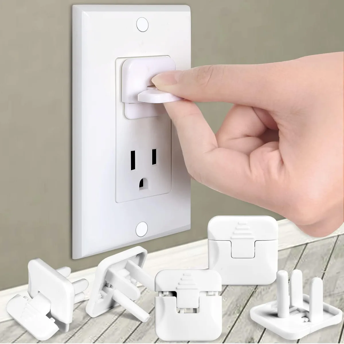  Babepai OL016 38-pack white switch plate — product photo