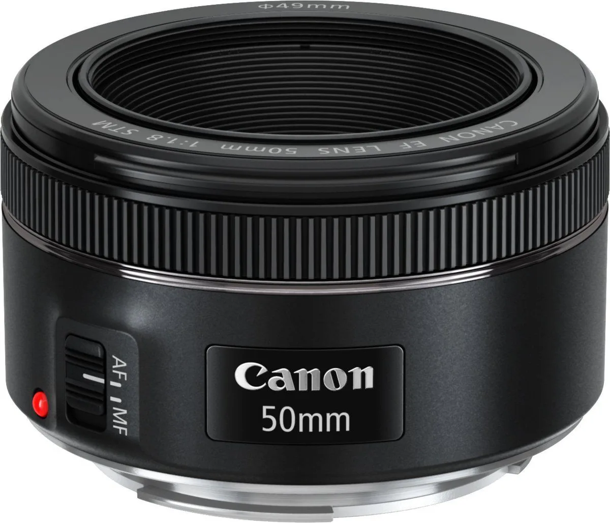 Canon Canon EF 50mm f/1.8 STM prime lens International Model — product photo