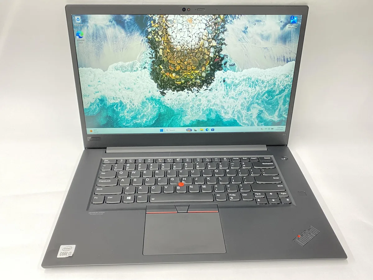 Lenovo Lenovo P1 Gen 3 i7-10750U 16GB 512GB 15" 1920x1080 laptop — product photo