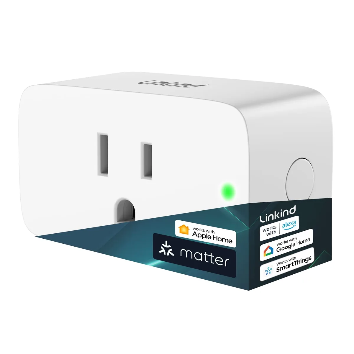 TP-LINK LC09003256 Matter Smart Plug 15A 1800W 2.4GHz — product photo