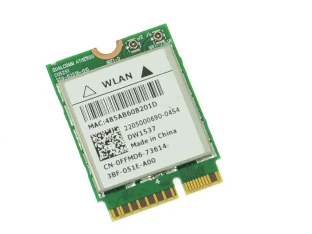 DELL DELL DW1537 Wireless 1537 M.2 Adapter Bluetooth 4.0 802.11 — product photo