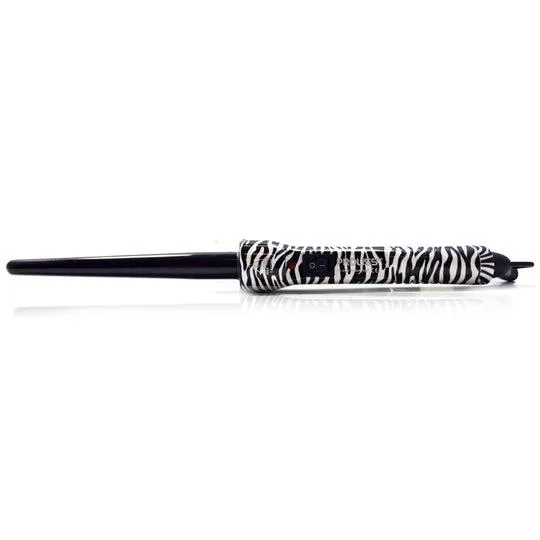 Proliss Proliss The Twister 9-18mm Tourmaline Ceramic Curling Wand White Zebra — product photo