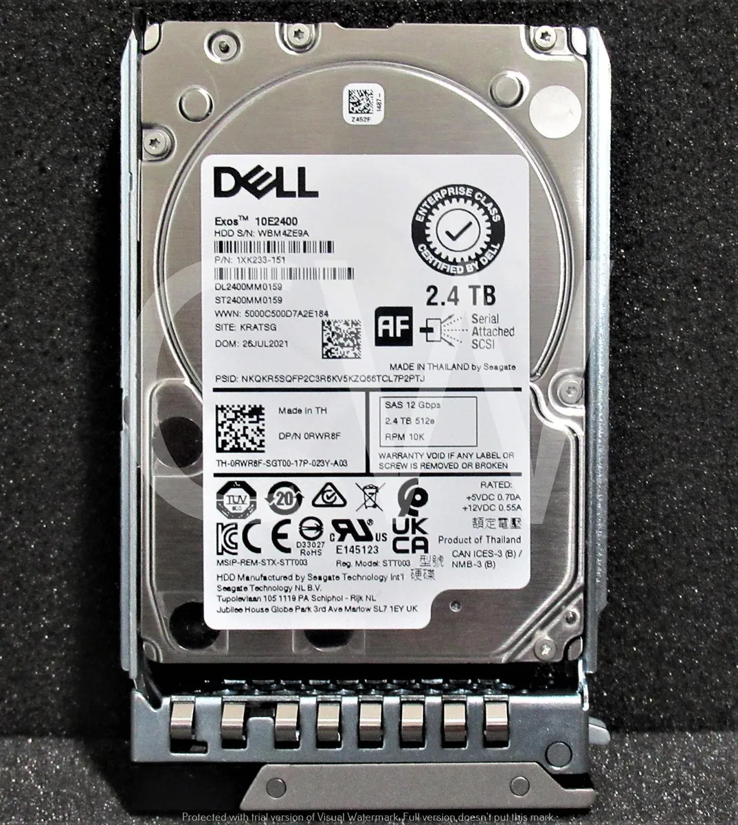 DELL DELL ST2400MM0159 2.4TB 10K RPM SAS 12Gb/s 2.5" internal hard drive — product photo