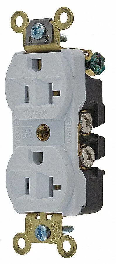 Hubbell Incorporated Hubbell Incorporated 5352W Straight Blade Receptacle 5-20R 20 A — product photo