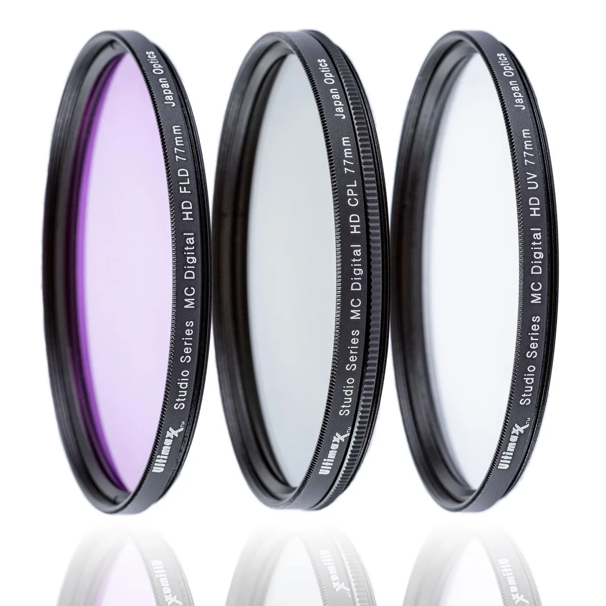 Ultimaxx Ultimaxx 43mm 3-Piece UV CPL FLD Filter Set — product photo