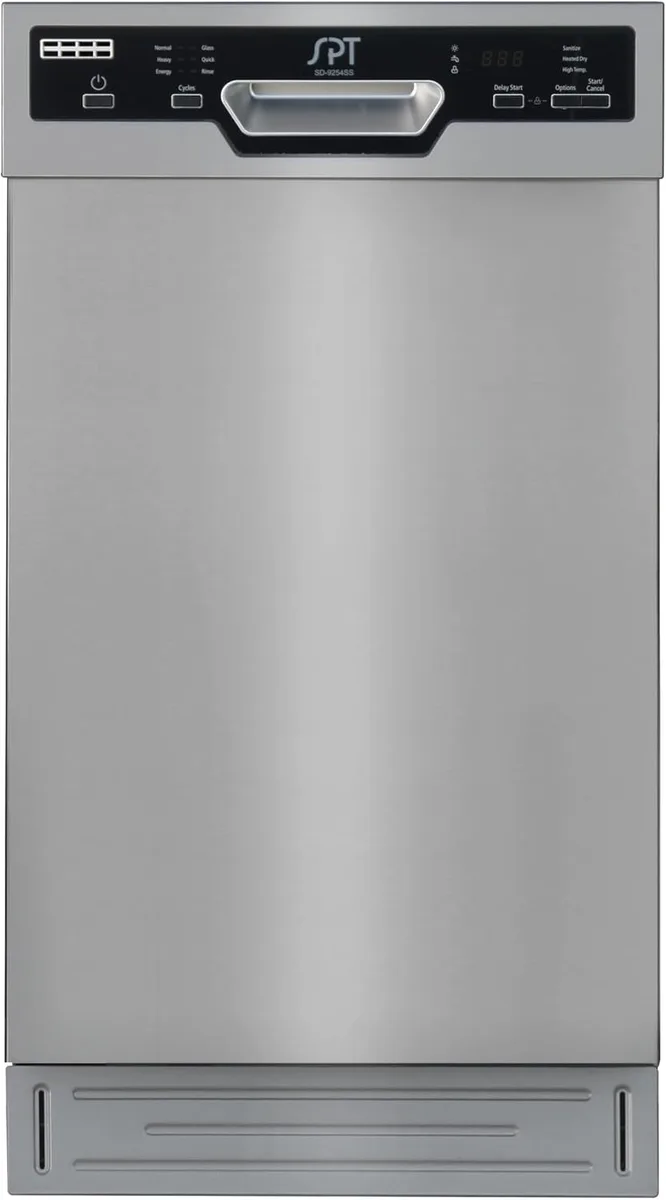 SPT APPLIANCE INC. SPT APPLIANCE INC. SD-9254SS 18" Built-In Dishwasher Specialty Appliance — product photo