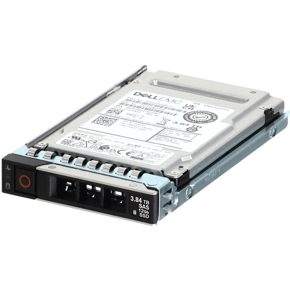 DELL DELL XNXD2 3.84TB 12Gbs SAS RI TLC SED 2.5 enterprise SSD — product photo