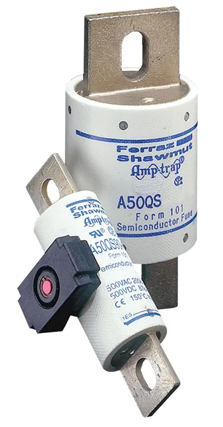 Mersen Mersen A50QS250-4 Semiconductor Fuse 250A 500V AC Bolt-On — product photo