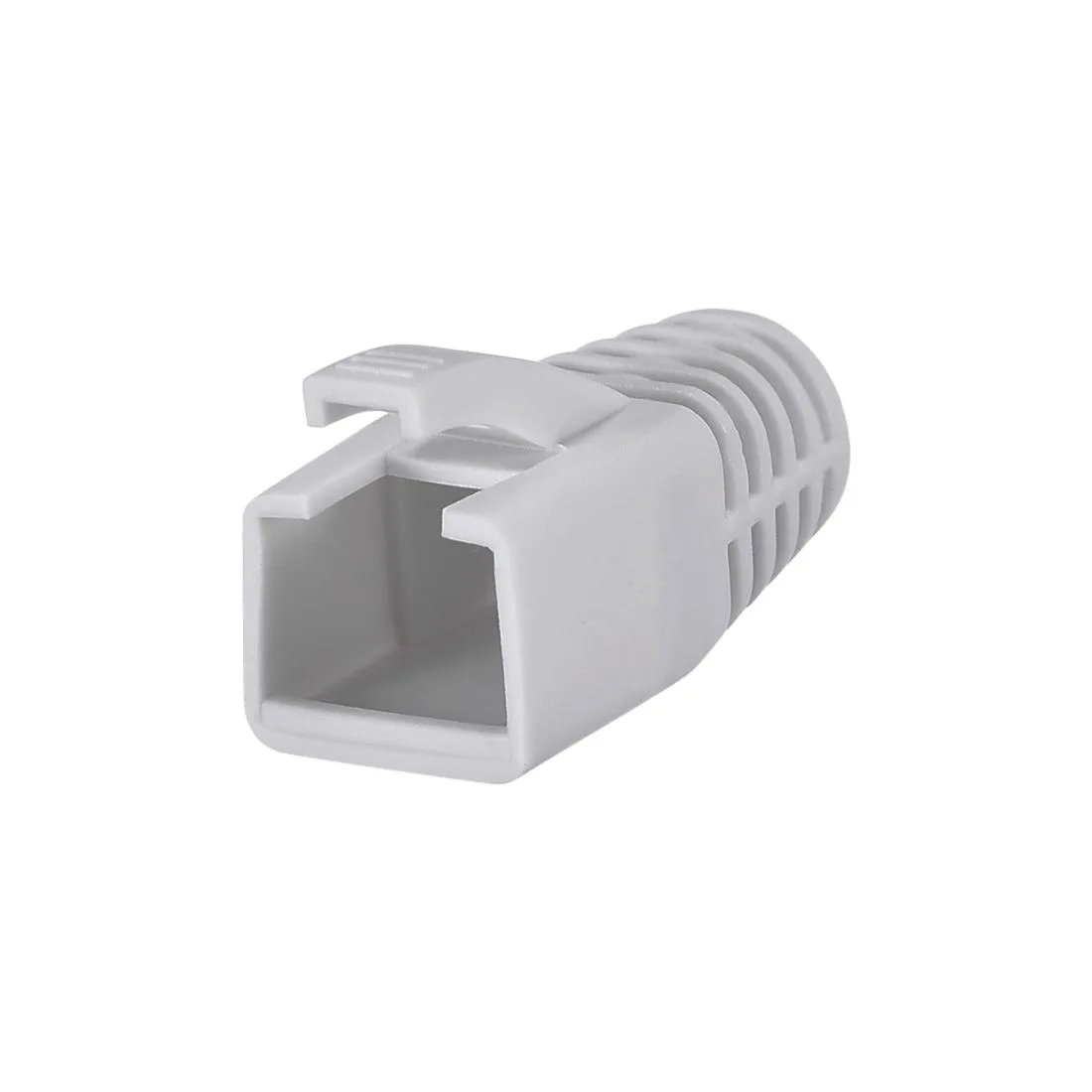 Unique-Bargains Unique-Bargains RJ45 Boots Cover Grey 7mm Hole 50Pcs — product photo