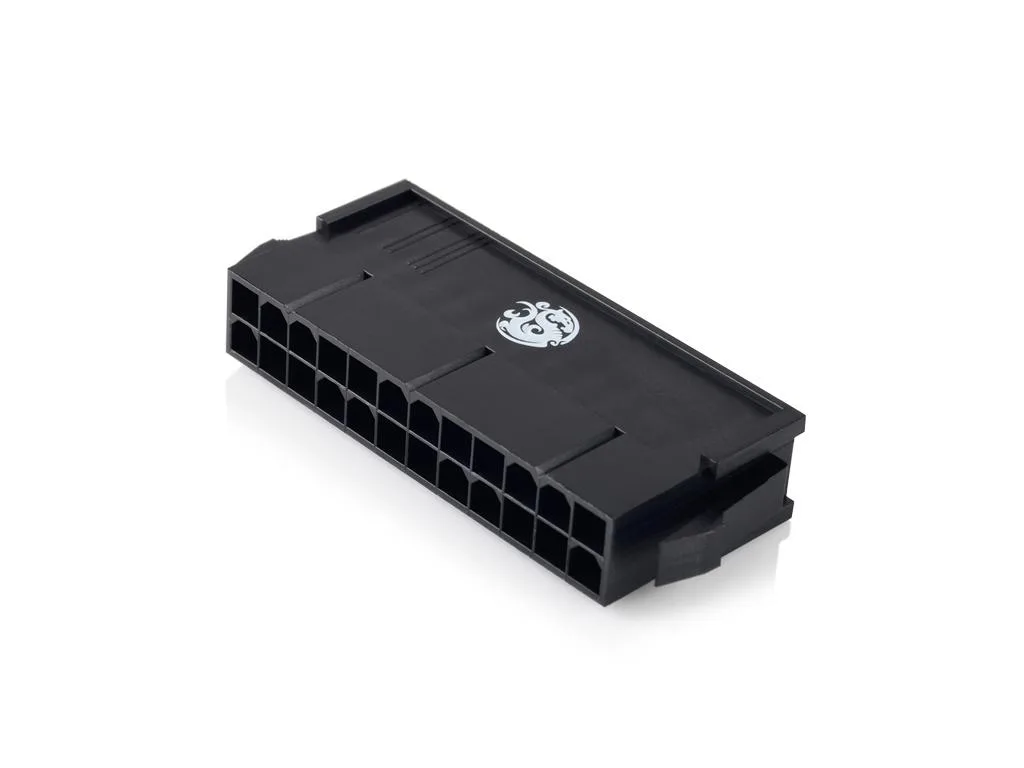 Bitspower Bitspower PSU 24-Pin Active Jumper Black 12x2 Pin — product photo