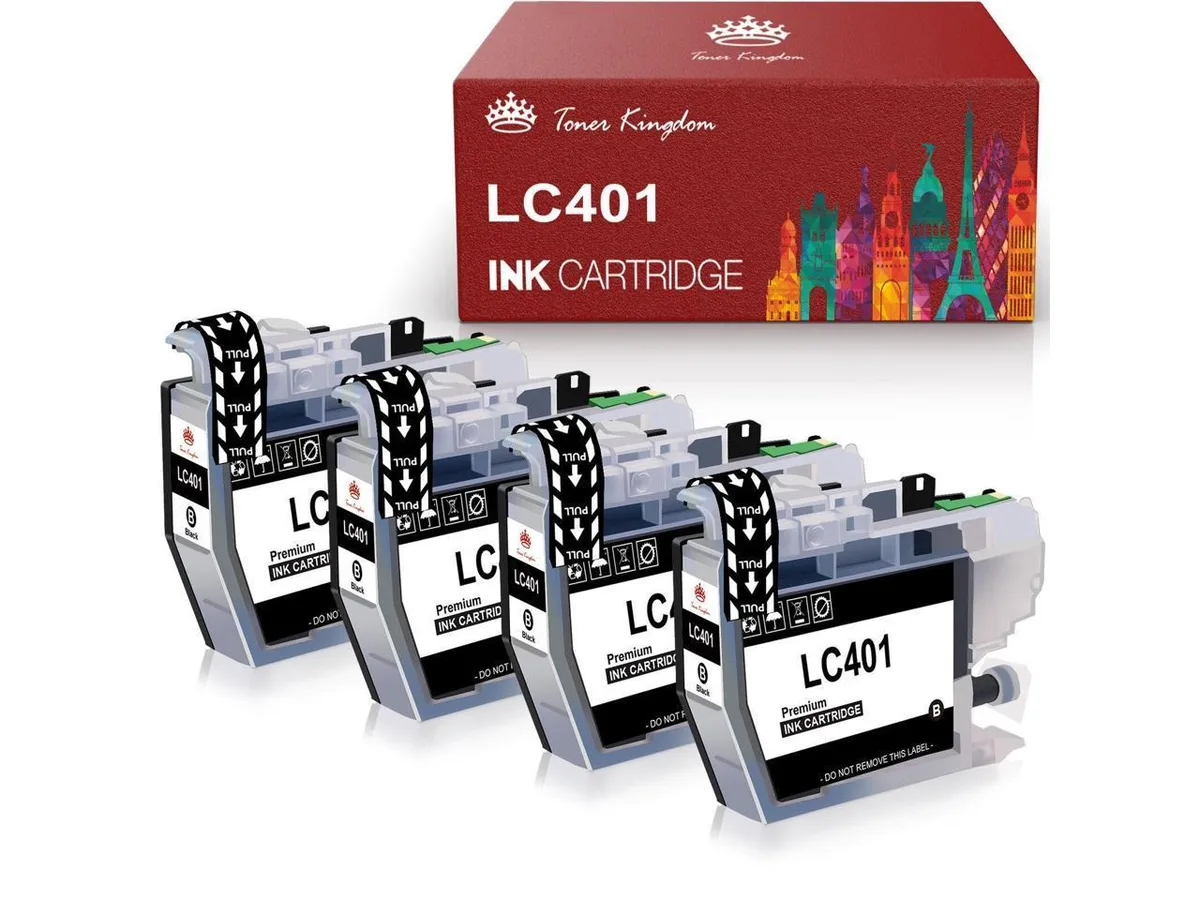 V4ink V4ink LC401 Black Ink Cartridge 4-Pack — product photo