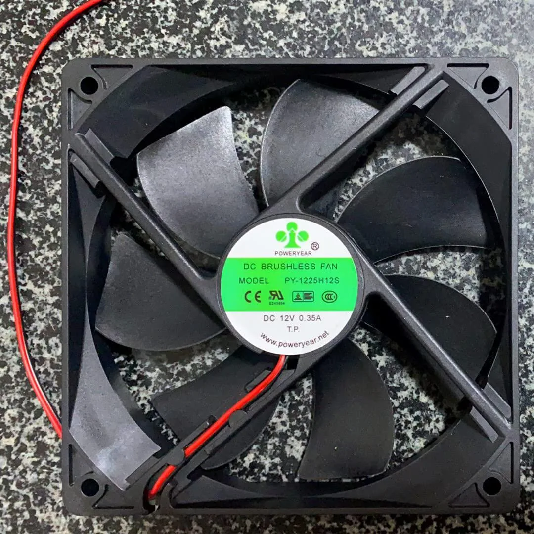 NDLIULEI NDLIULEI PY-1225H12S 12V 0.35A 120x120x25mm case fan — product photo