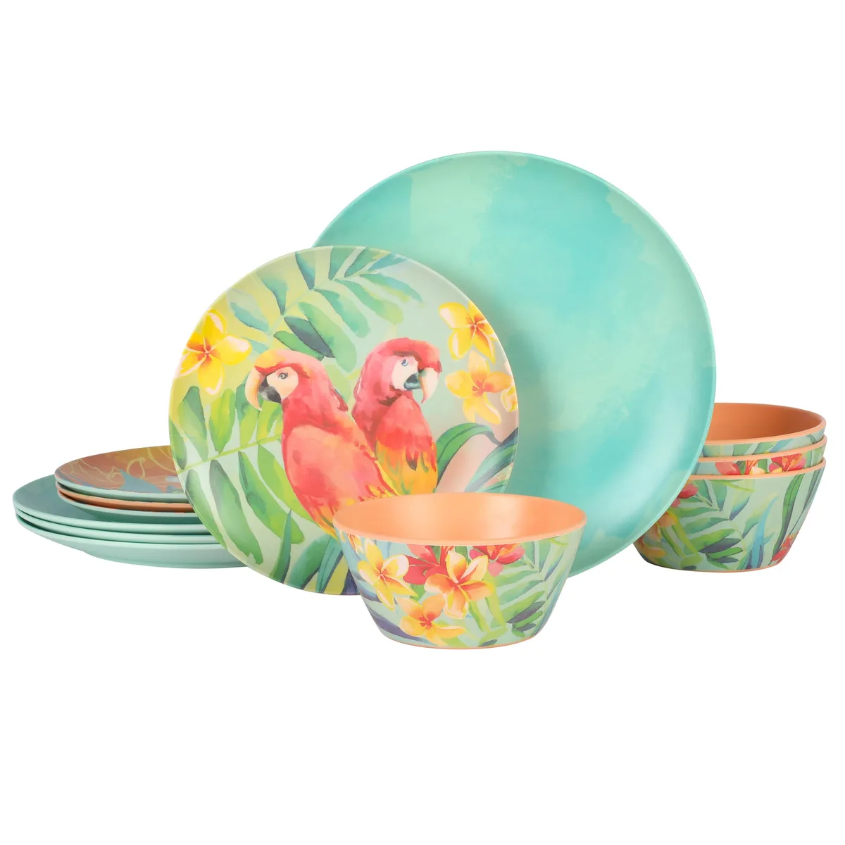 Gibson Gibson 510119527M 12 Piece Melamine Dinnerware Set — product photo