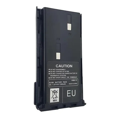 BatteryJack inc. BatteryJack inc. Kenwood KNB-15A 7.2V 1300mAh Ni-MH two-way radio battery — product photo