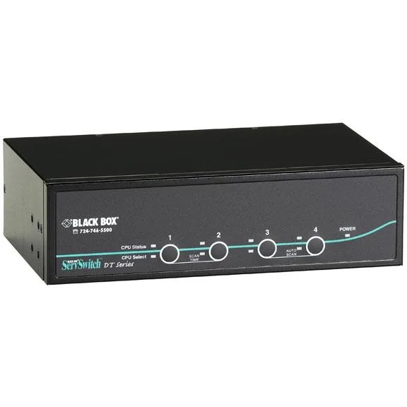 Black Box Corporation Black Box Corporation KV9624A 4-Port KVM Switch — product photo