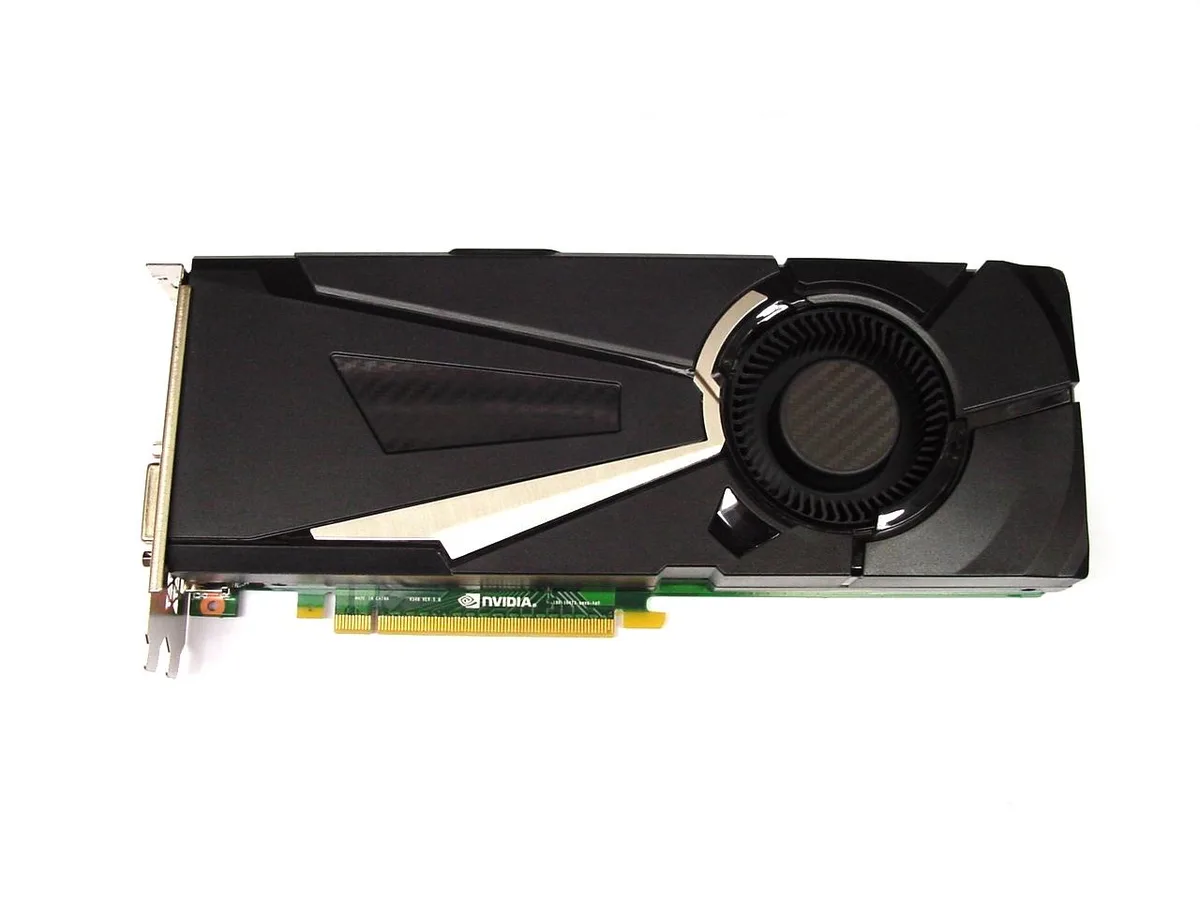 NVIDIA NVIDIA GeForce GTX 1080 8GB GDDR5X AERO OC graphics card — product photo