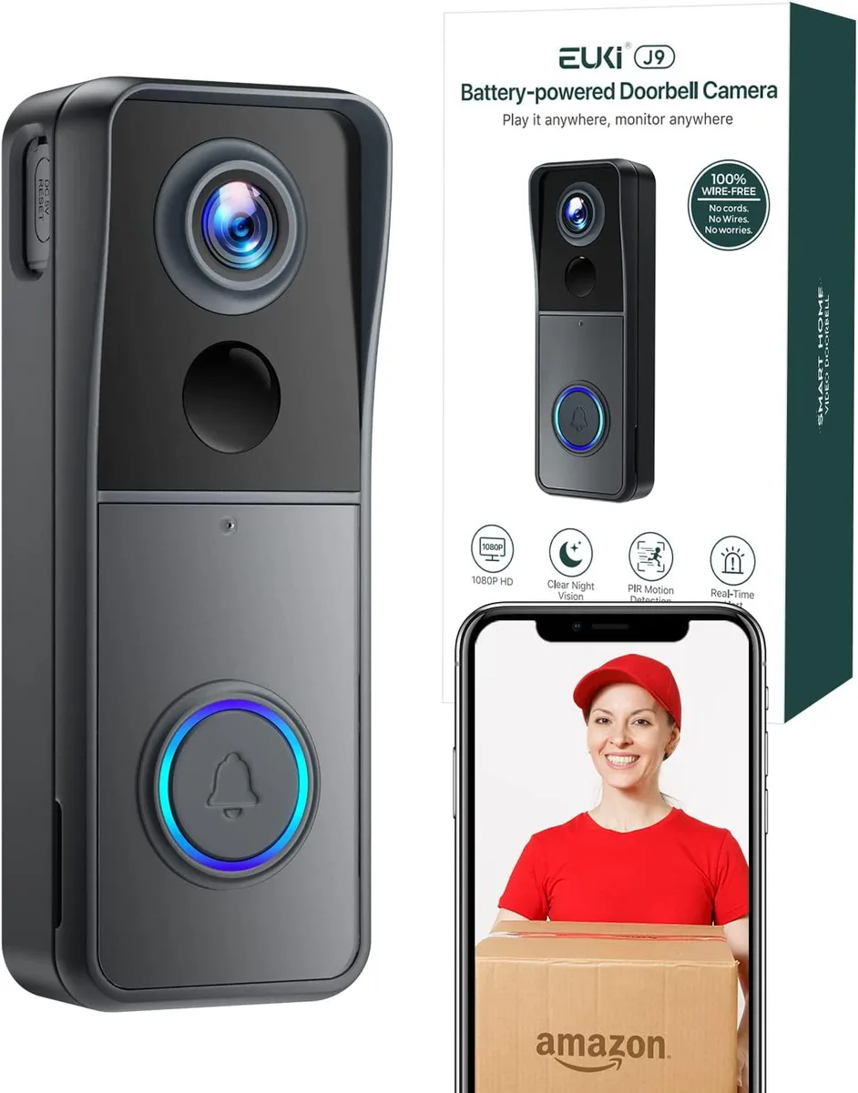 ebest ebest Wireless Surveillance J9 1080P 2.4G WiFi IP65 90-day battery — product photo
