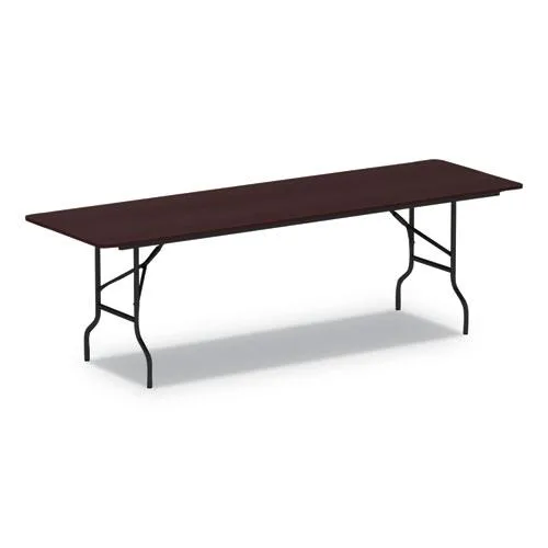 Alera Alera ALEFT729630MY Rectangular Wood Folding Table 96.00" x 30.00" office furniture — product photo