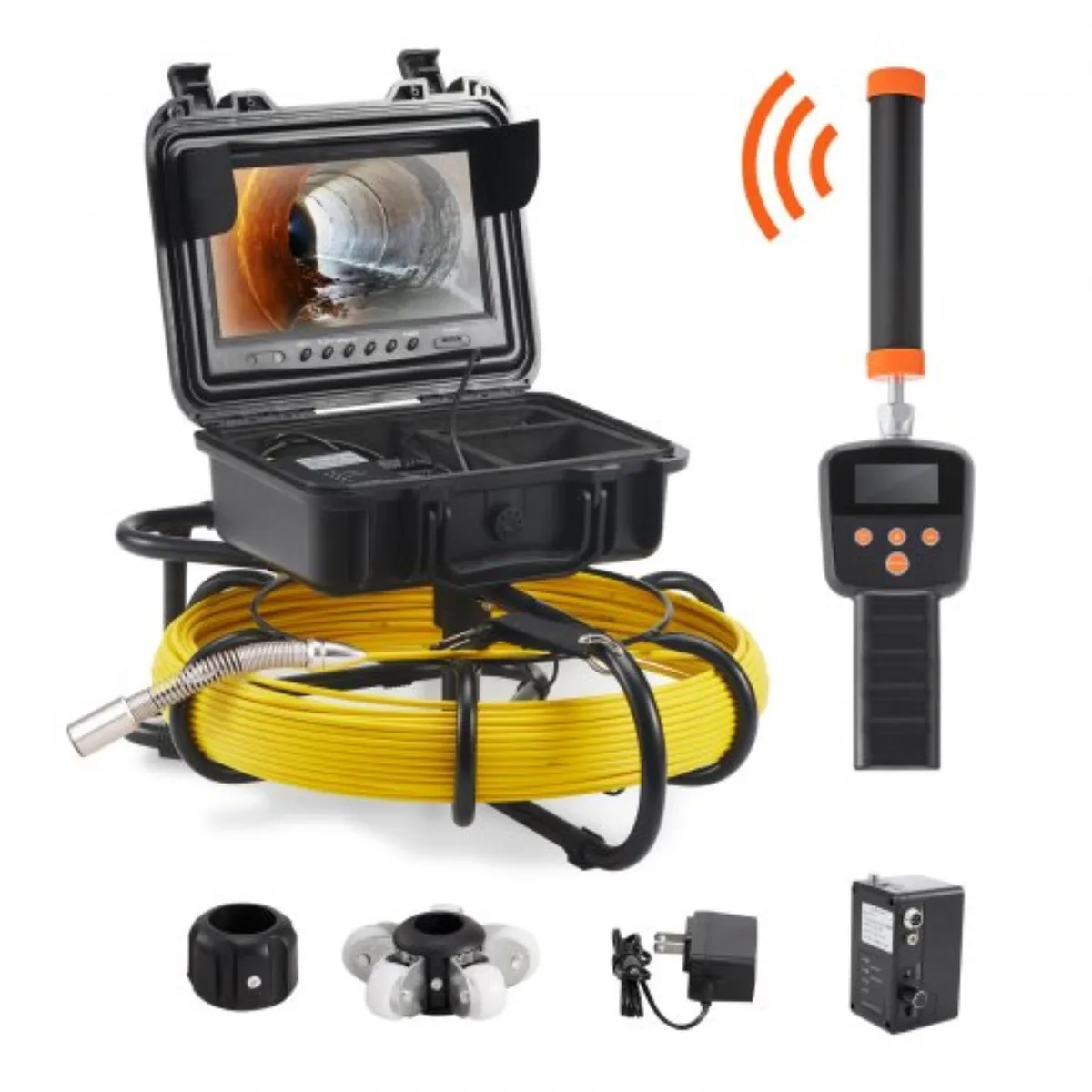 VEVOR VEVOR Sewer Camera 512Hz Sonde 9in 720p 164ft — product photo