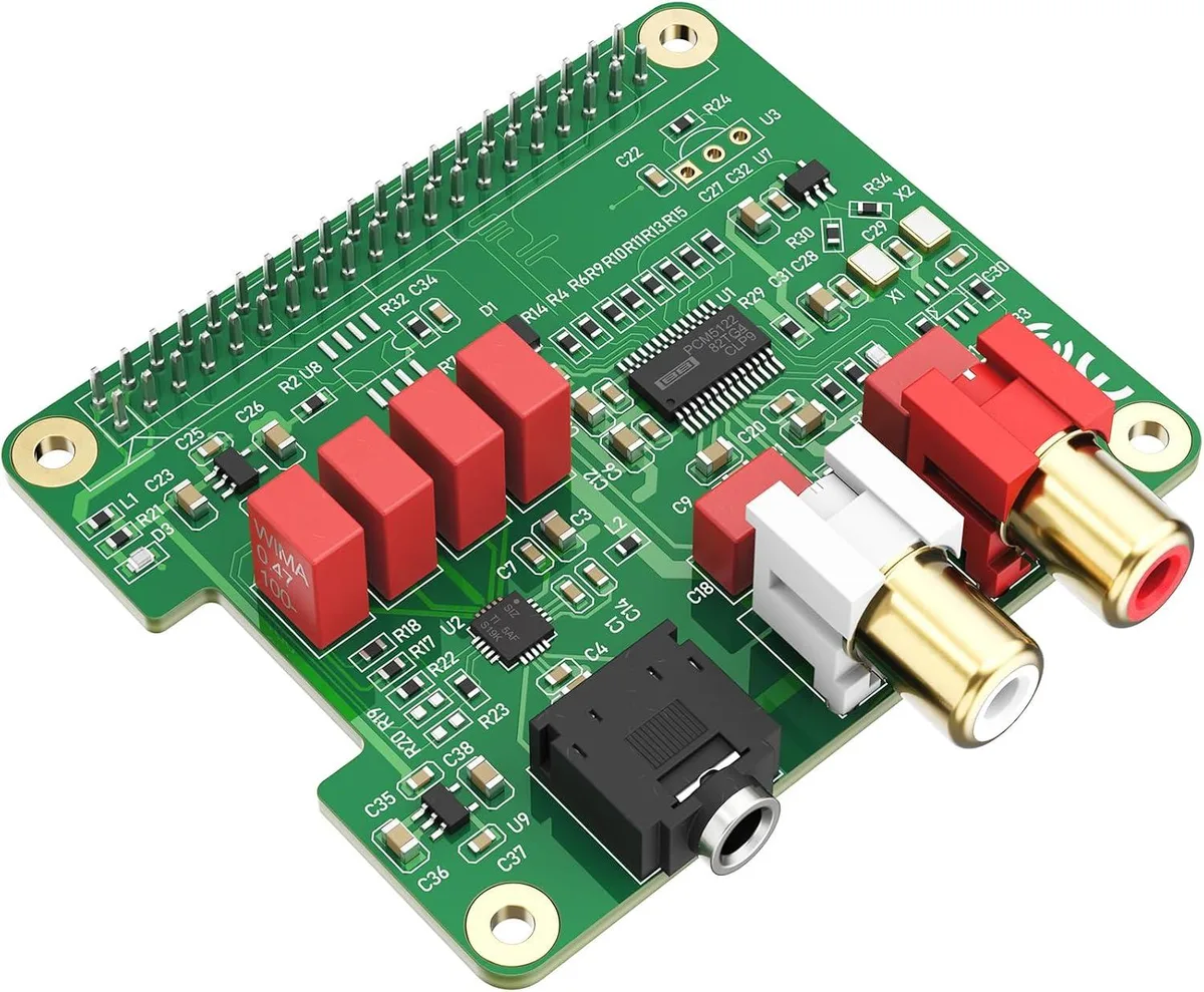 MCDODO MCDODO HiFi DAC HAT PCM5122 384kHz/32bit 112dB SNR RCA/3.5mm — product photo
