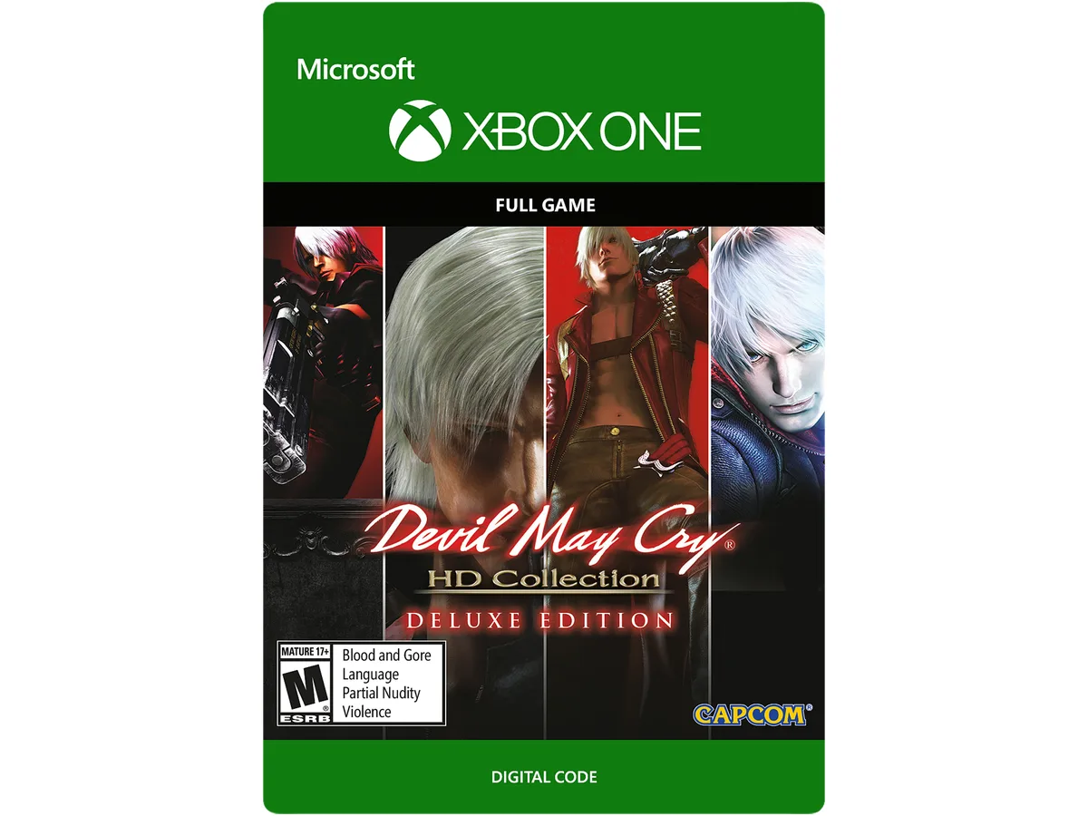 Capcom Capcom G3Q-00479 Devil May Cry HD Collection &amp; 4SE Bundle Deluxe Edition downloadable game — product photo