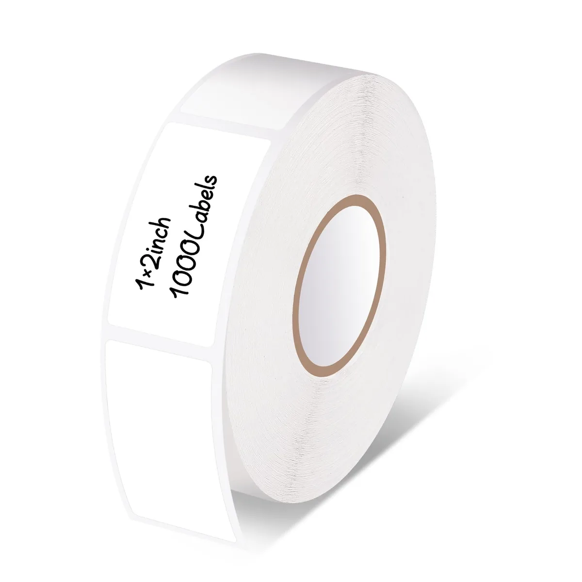  1000 removable freezer labels 1" x 2" waterproof oil-proof paper — product photo