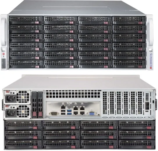 Supermicro Supermicro CSE-847BE1C4-R1K23LP server chassis 4U 36x3.5" hot-swap SAS/SATA 1200W — product photo