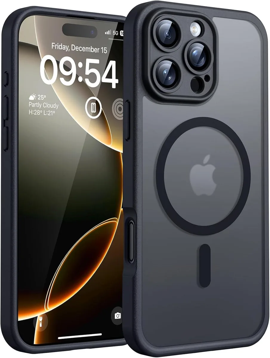 PISKEKAT PISKEKAT iPhone 16 Pro Case 6.3-Inch Black — product photo