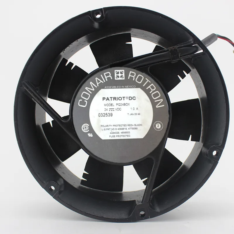 Fans Fans PQ24BOXAppearance 24VDC 1.0A 172 × 51mm case fan — product photo