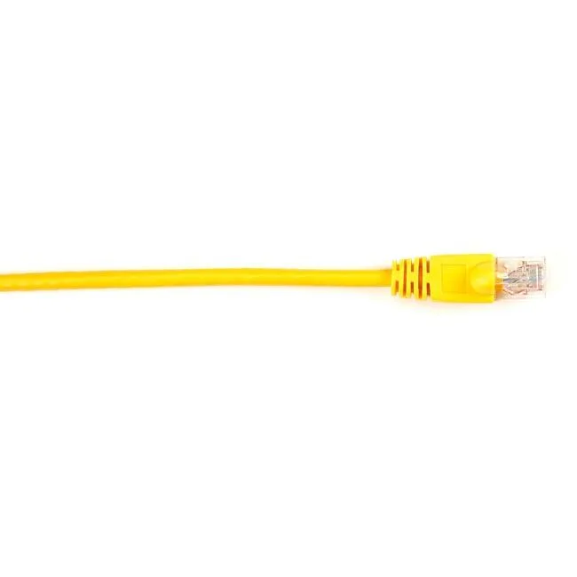 Black Box Corporation Black Box CAT6PC-003-YL network ethernet cable Cat 6 3 ft Yellow — product photo