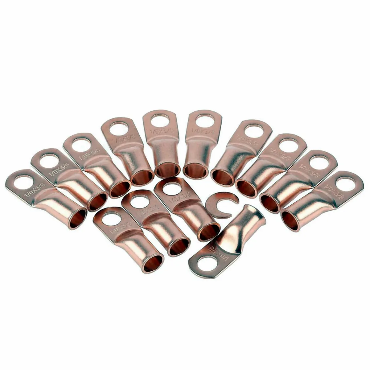 The Perfect Part The Perfect Part 1/0AWGLUG 20PCS 1/0 AWG Copper Lugs car electronics accessory — product photo