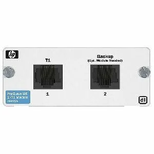 HPE HPE ProCurve Secure Router dl J8451A 1xT1 Switch Module — product photo