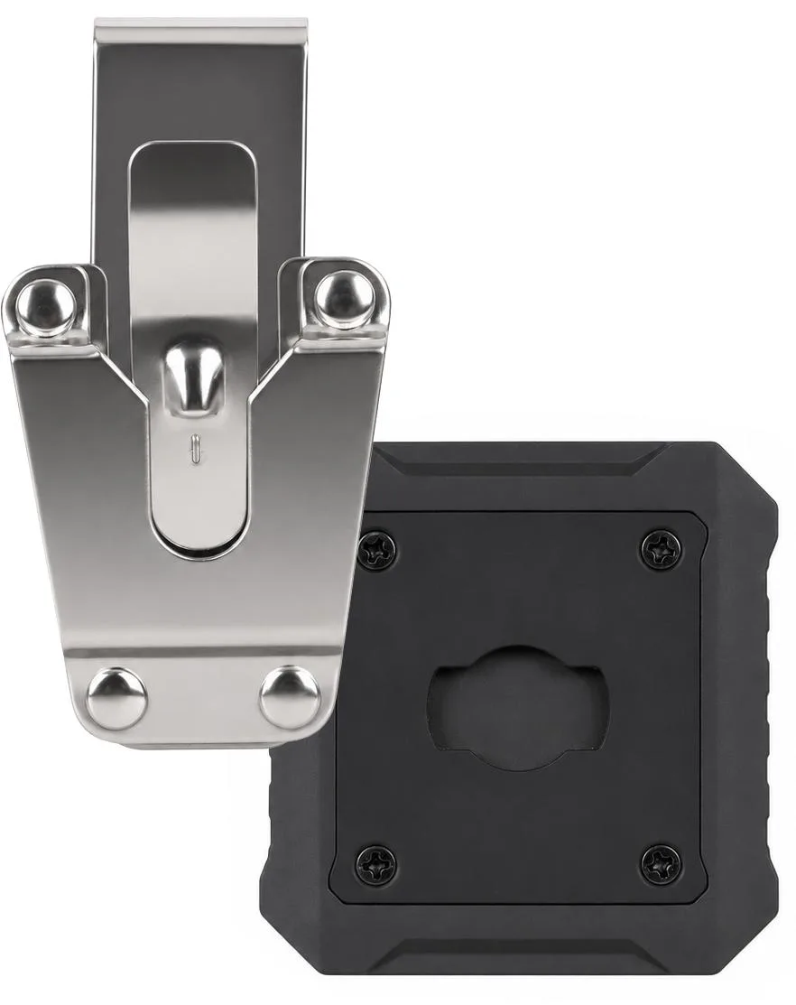 Nakedcellphone Nakedcellphone Metal Belt Clip Mount for Axon Body 4 3 2 Camera Bodycam — product photo