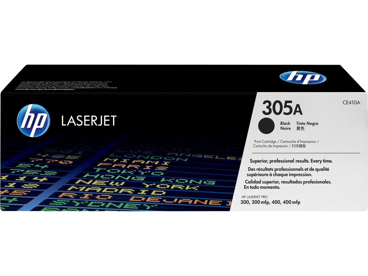 HP HP CE410A 305A Black Toner Cartridge 2090 Pages — product photo