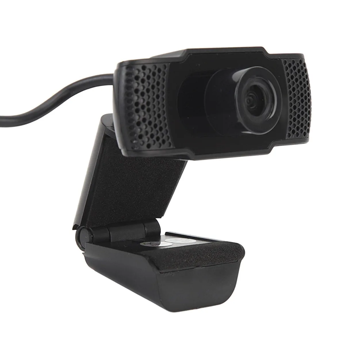 Compact 4K USB webcam with 90 view and built-in microphone