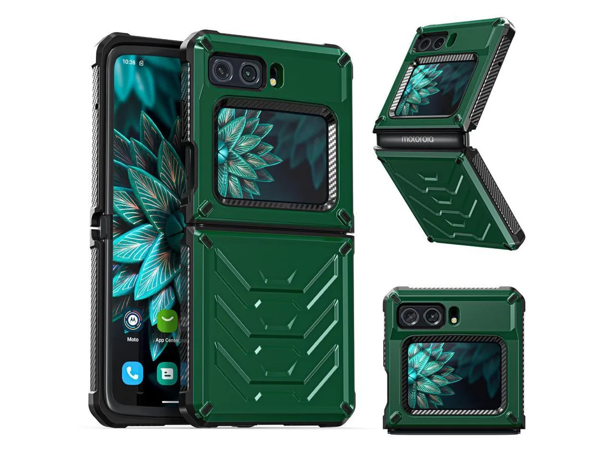 BONAEVER BONAEVER Motorola Moto Razr 2022 phone case Green — product photo