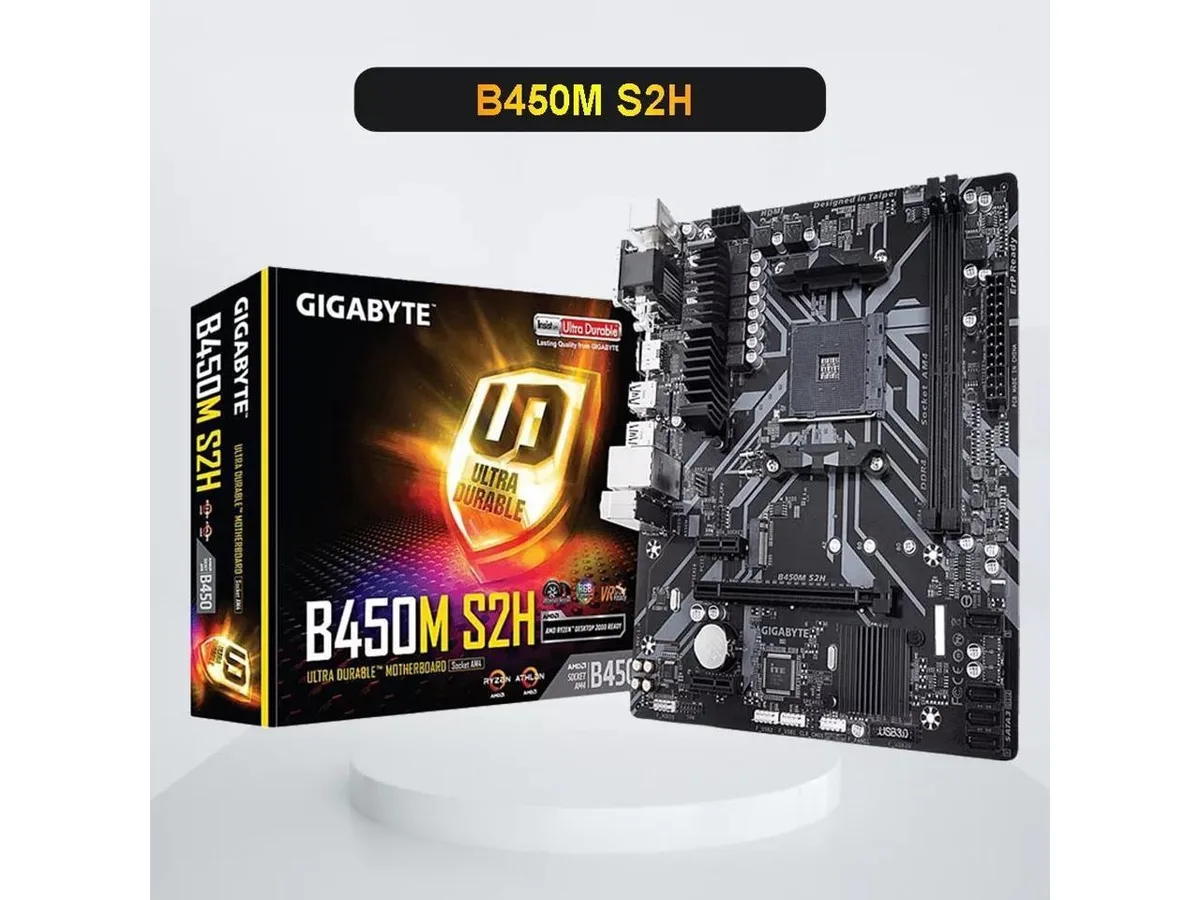 GIGABYTE GIGABYTE B450M S2H AM4 AMD motherboard — product photo